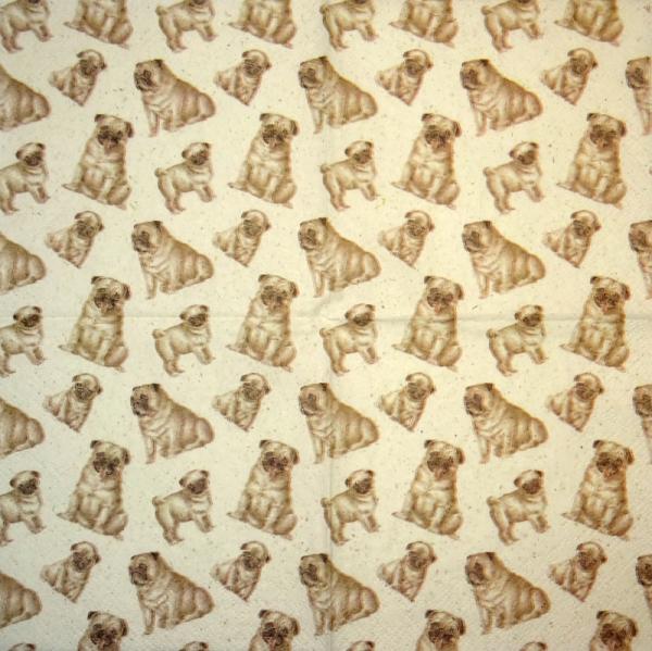 178 Hunde - 4-lagig - Paper Design - Taschentuch